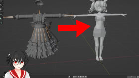 How to attach clothes from Booth to your avatar in Blender (in depth) by NueMedia